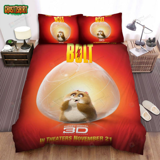 Bolt Rhino The Hamster Solo Poster Bed Sheets Spread Duvet Cover Bedding Set