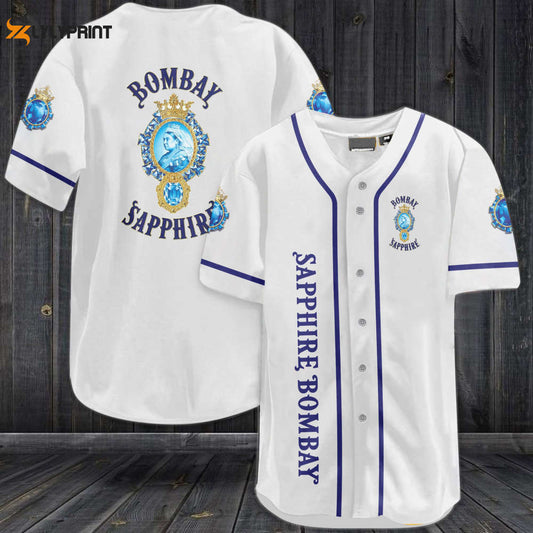Bombay Sapphire Baseball Jersey - lylyprint.com