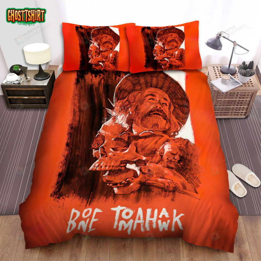 Bone Tomahawk Red Poster Movie Poster Bed Sheets Spread Comforter Duvet Cover Bedding Set