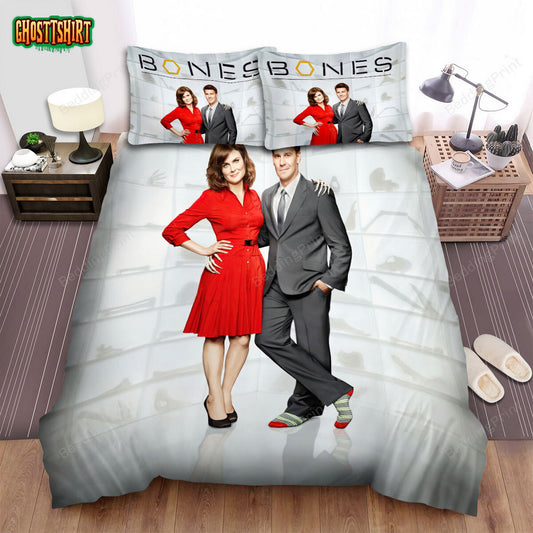 Bones (2005–2017) Movie Poster 8 Bed Sheets Duvet Cover Bedding Set
