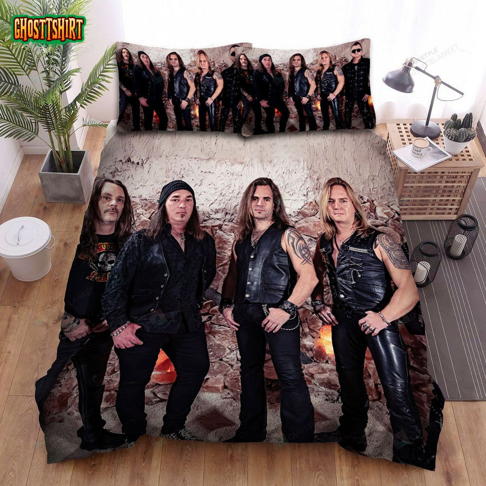 Bonfire Band Bed Sheets Spread Comforter Duvet Cover Bedding Set