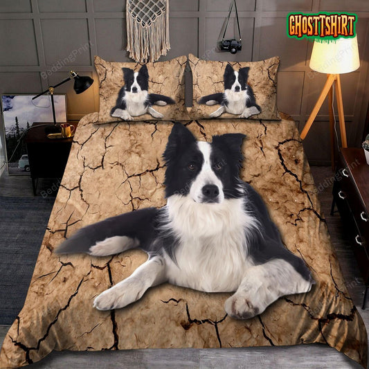 Border Collie Dog Bedding Set