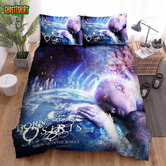 Born Of Osiris Band Throw Me In The Jungle Bed Sheets Spread Comforter Duvet Cover Bedding Set