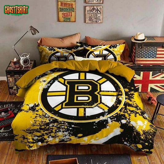 Boston Bruins Bedding Set Ver 1