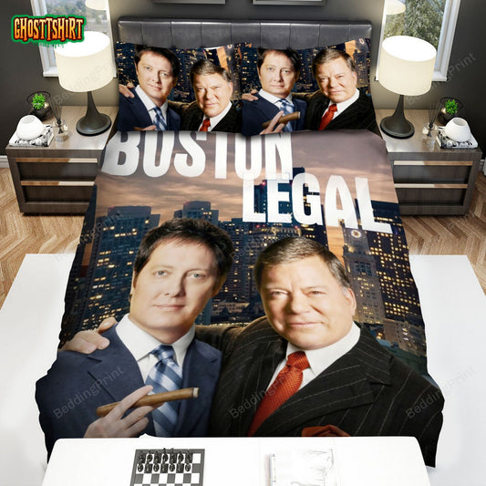 Boston Legal Denny Crane Poster Bed Sheets Duvet Cover Bedding Set
