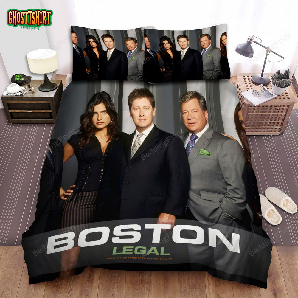 Boston Legal Movie Poster 6 Bed Sheets Duvet Cover Bedding Set