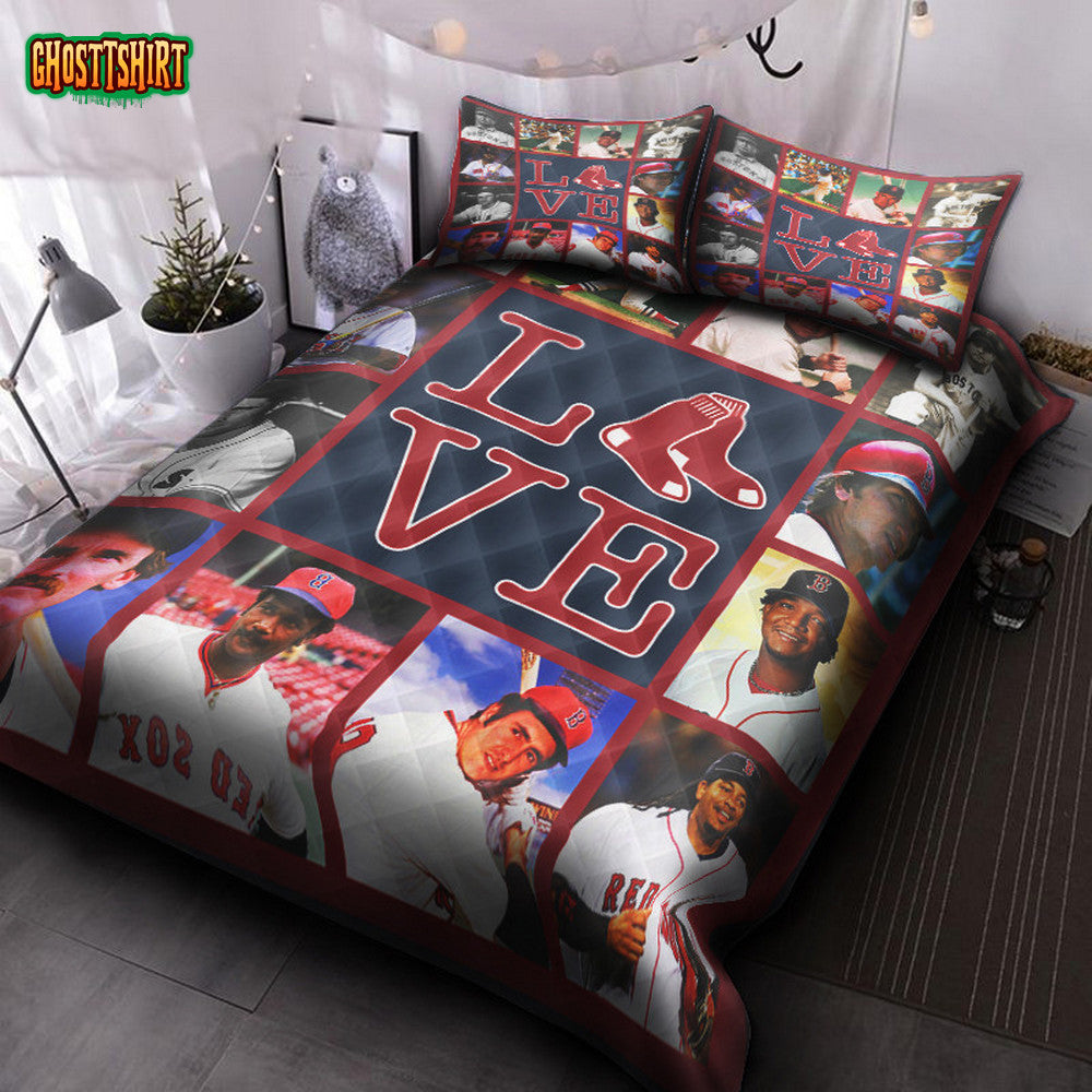 Boston Red Sox Legends Bedding Set