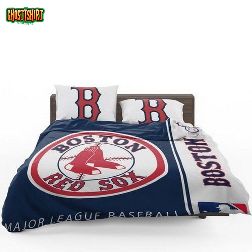 Boston Red Sox Mlb Baseball American League 3D Duvet Cover Bedding Set