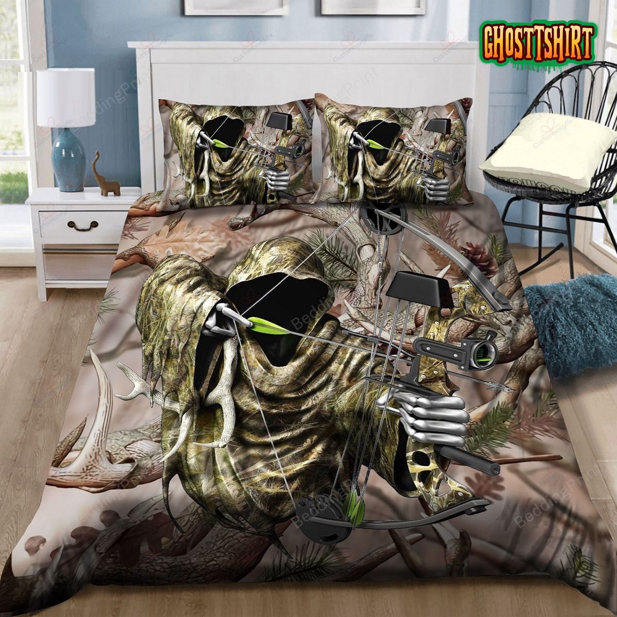 Bowhunting Camo Bedding Set
