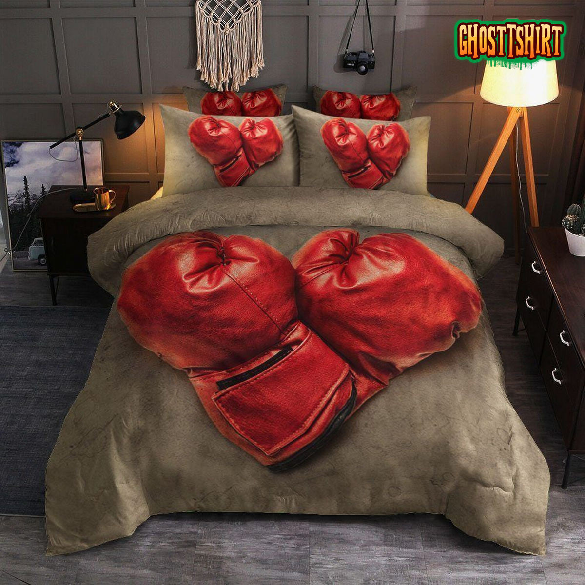 Boxing Bed Sheets Duvet Cover Bedding Set