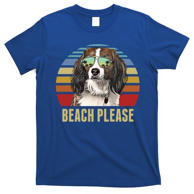 Beach Please Nederlandse Kooikerhondje Dog Funny Summer Gift T-Shirt