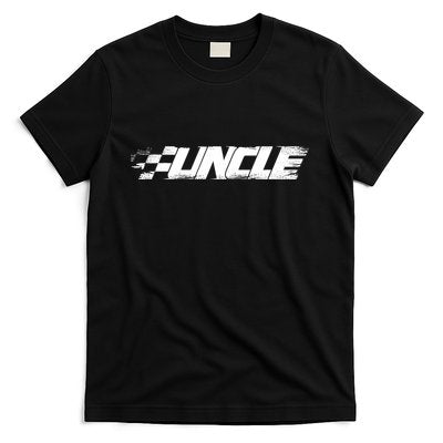 Birthday Party Racing Family Pit Crew Race Car Uncle T-Shirt