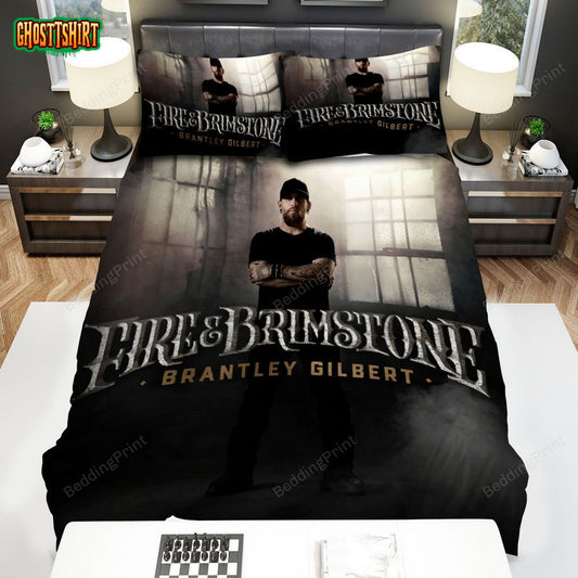 Brantley Gilbert Bed Sheets Duvet Cover Bedding Set