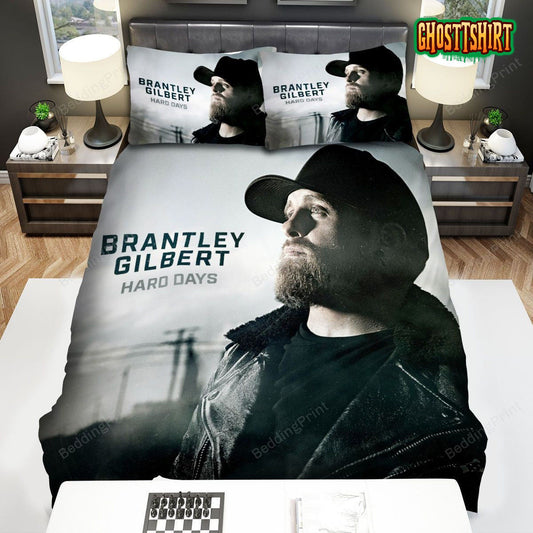 Brantley Gilbert Hard Days Bed Sheets Duvet Cover Bedding Set