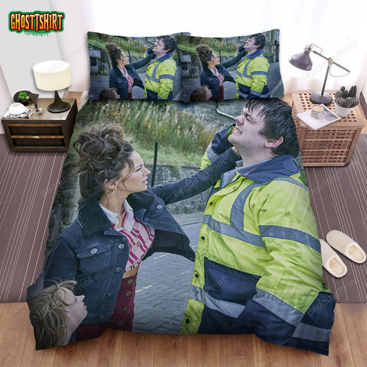 Brassic (2019) Movie Funny Scene Bed Sheets Duvet Cover Bedding Set
