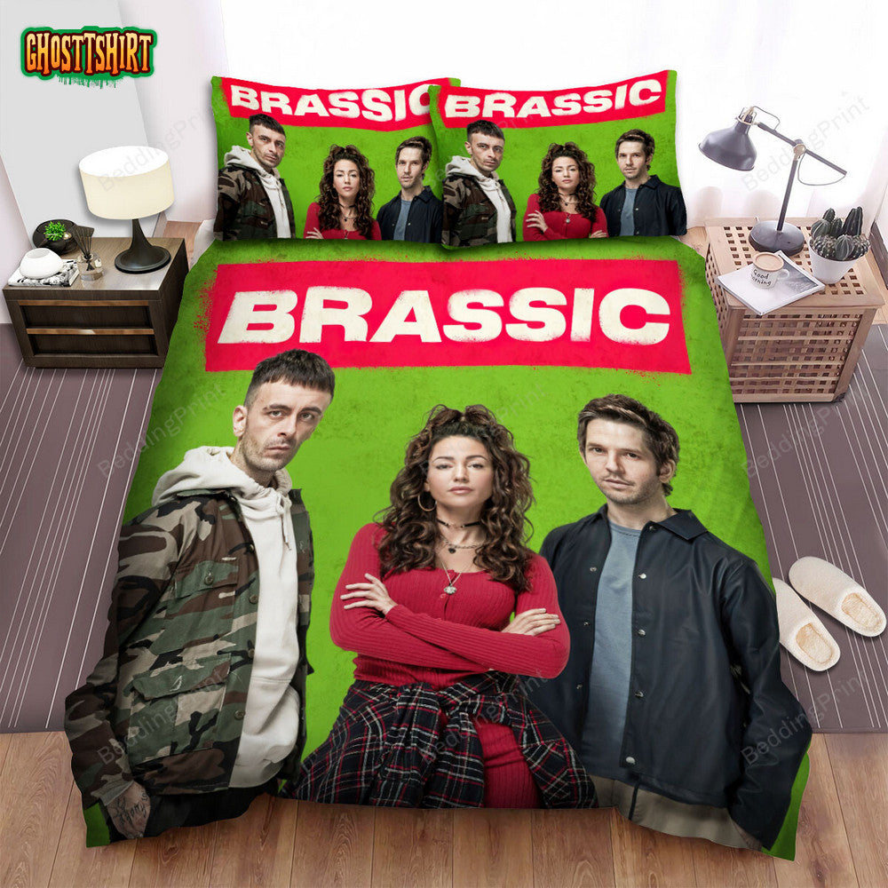 Brassic (2019) Movie Poster Bed Sheets Duvet Cover Bedding Set