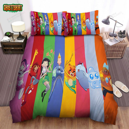 Bravest Warriors All Members In One Bed Sheets Spread Duvet Cover Bedding Set