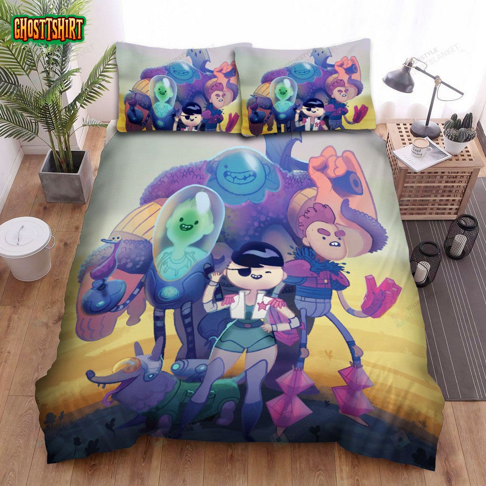 Bravest Warriors As Space Pirates Bed Sheets Spread Duvet Cover Bedding Set