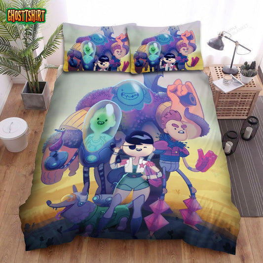 Bravest Warriors As Space Pirates Bed Sheets Spread Duvet Cover Bedding Set
