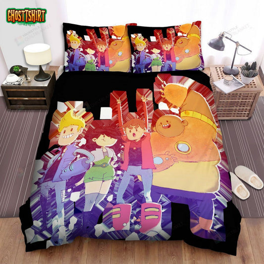 Bravest Warriors Celebrating Bed Sheets Spread Duvet Cover Bedding Set