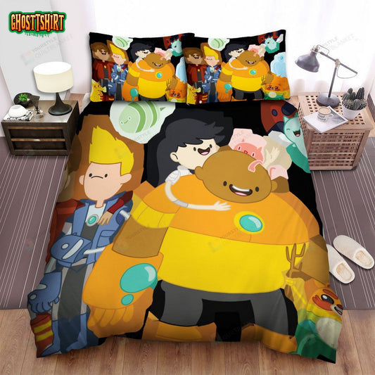 Bravest Warriors Characters Team Photo Bed Sheets Spread Duvet Cover Bedding Set