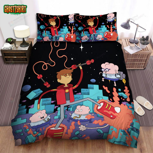 Bravest Warriors Danny On Strange Planet Bed Sheets Spread Duvet Cover Bedding Set