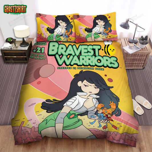 Bravest Warriors Giant Beth Bed Sheets Spread Duvet Cover Bedding Set