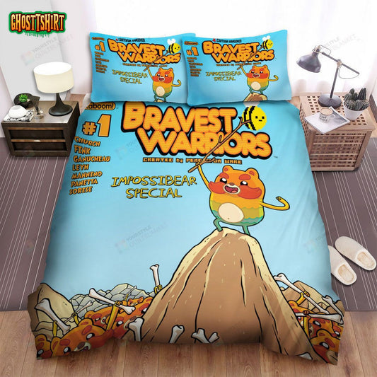 Bravest Warriors Impossibear Special Bed Sheets Spread Duvet Cover Bedding Set