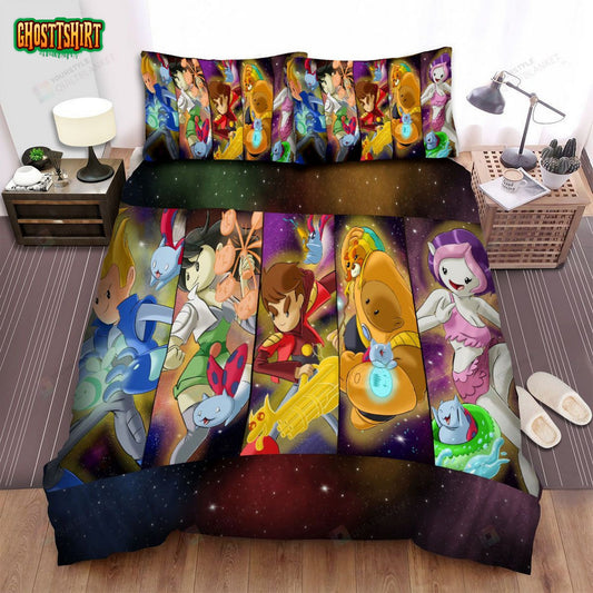 Bravest Warriors Member Split Artwork Bed Sheets Spread Duvet Cover Bedding Set