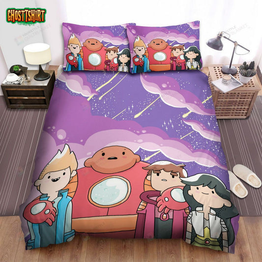 Bravest Warriors Meteorite Fall Bed Sheets Spread Duvet Cover Bedding Set