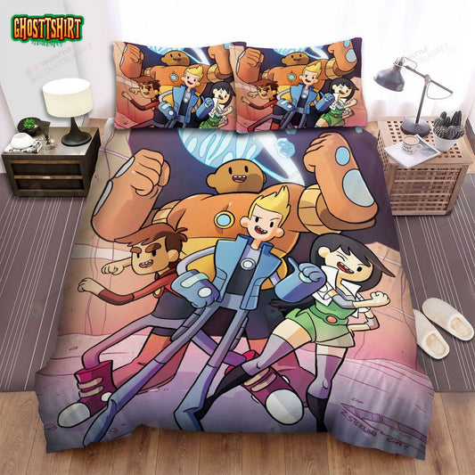 Bravest Warriors Team Picture Bed Sheets Spread Duvet Cover Bedding Set