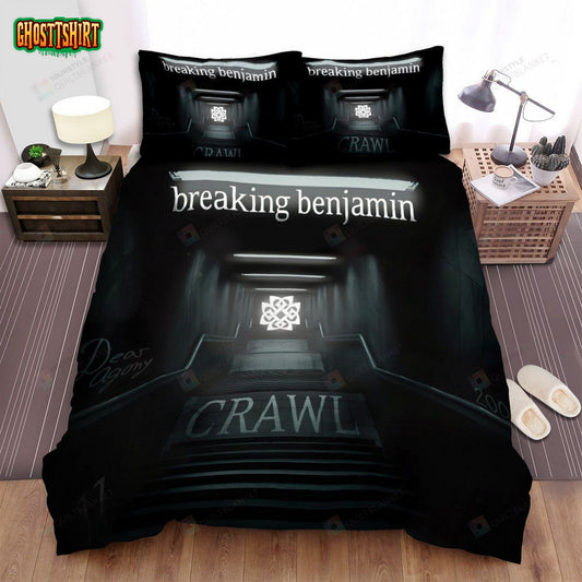 Breaking Benjamin Single Cover Crawl Bed Sheets Spread Comforter Duvet Cover Bedding Set