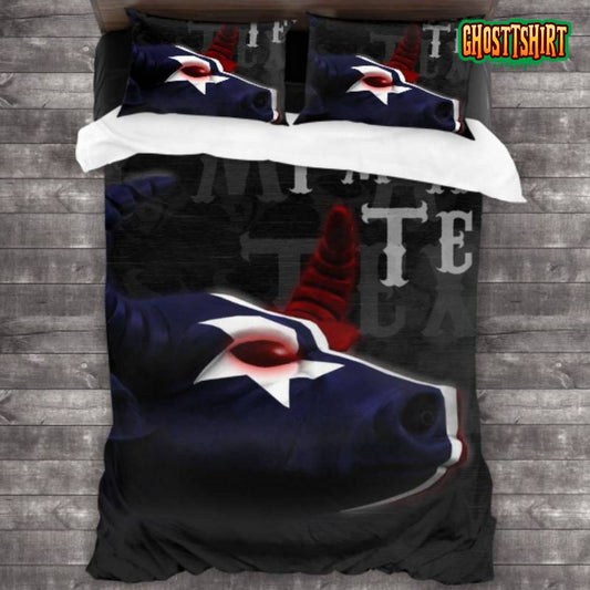 Breathable Houston Texans Logo Bedding Set