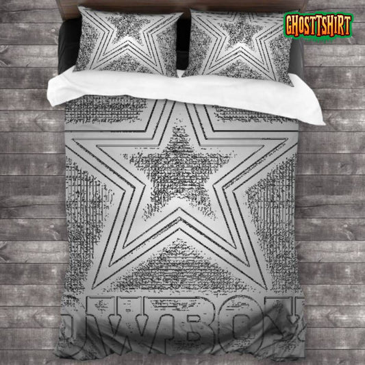 Breathable NFL Dallas Cowboys Logo Bedding Set