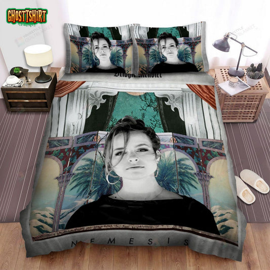 Bridgit Mendler Nemesis Album Cover Bed Sheets Spread Comforter Duvet Cover Bedding Set