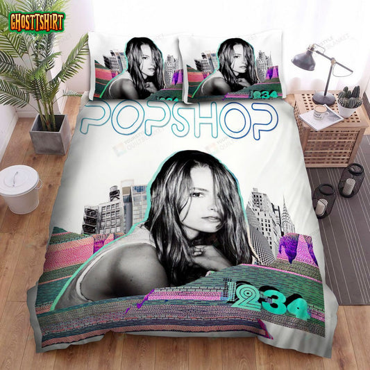 Bridgit Mendler Poster Bed Sheets Spread Comforter Duvet Cover Bedding Set
