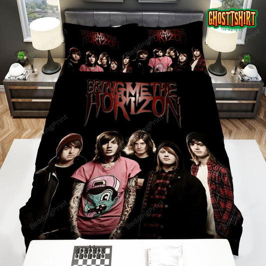 Bring Me The Horizon, 5 Memmbers Bed Sheets Spread Duvet Cover Bedding Set
