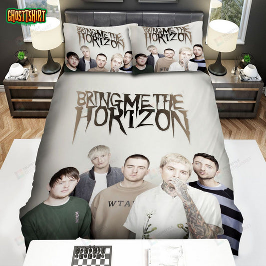Bring Me The Horizon, Photoshoot Of Band Bed Sheets Spread Duvet Cover Bedding Set