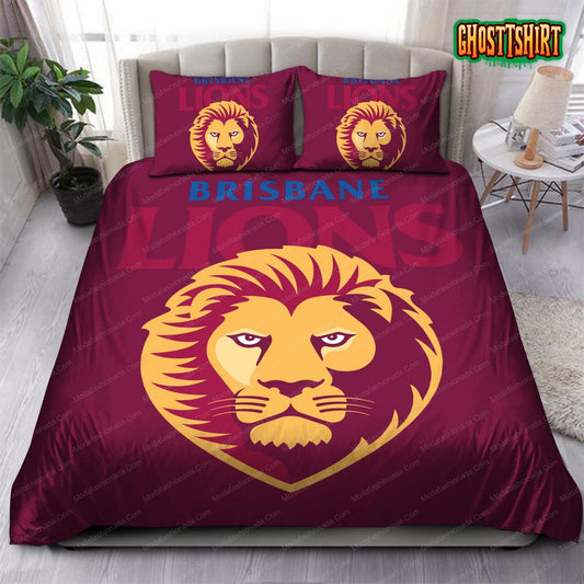 Brisbane Lions Logo Bedding Set