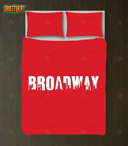 Broadway Bed Sheets Duvet Cover Bedding Set