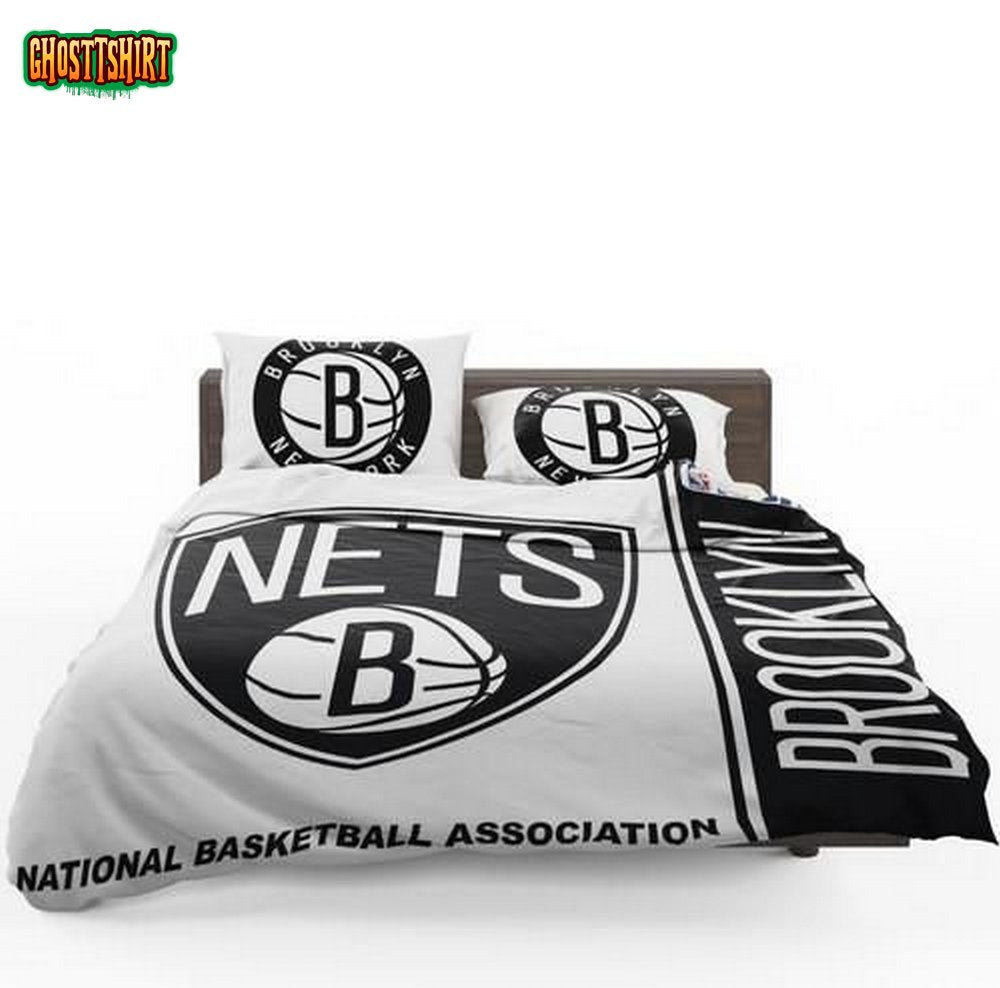 Brooklyn Nets Nba Basketball 3D Customize Bedding Set