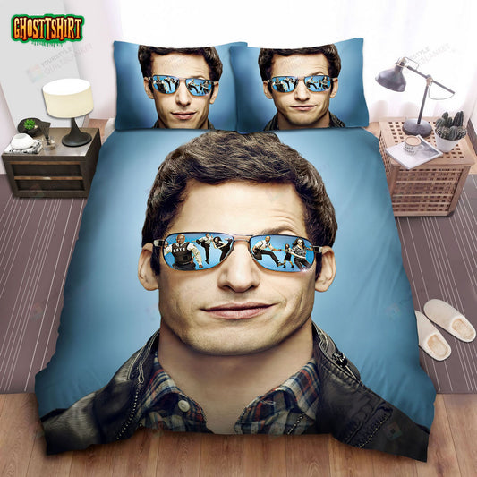 Brooklyn Nine-Nine Jake Peralta Poster Bed Sheets Spread Comforter Duvet Cover Bedding Set