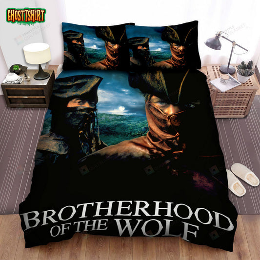 Brotherhood Of The Wolf (2001) Movie Men Wearing Masks Bed Sheets Duvet Cover Bedding Set