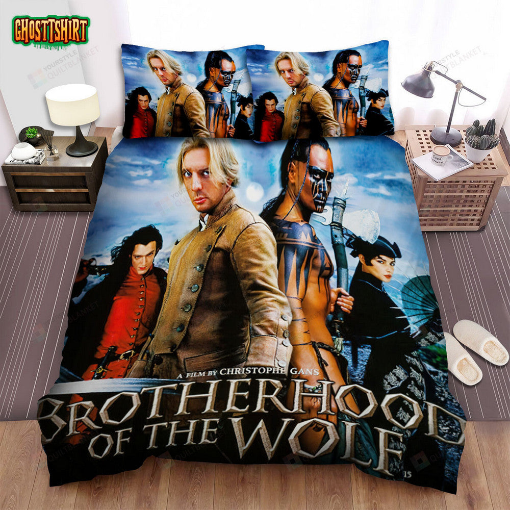Brotherhood Of The Wolf (2001) Movie Wallpaper Bed Sheets Duvet Cover Bedding Set
