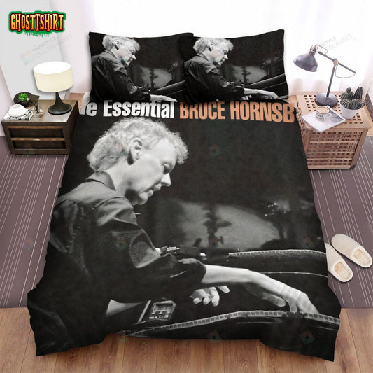 Bruce Hornsby Music The Essential Poster Bed Sheets Spread Comforter Duvet Cover Bedding Set