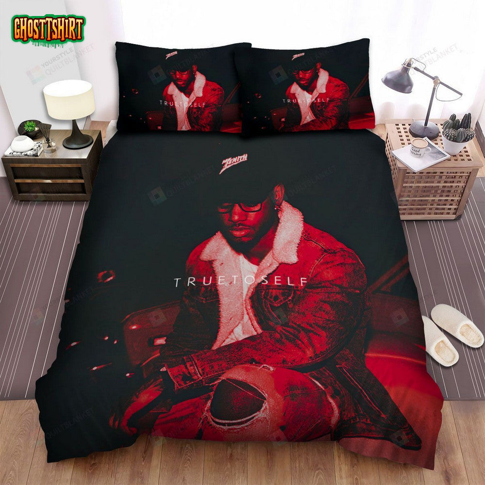 Bryson Tiller True To Self Album Bed Sheets Spread Comforter Duvet Cover Bedding Set