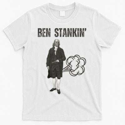 Ben Stankin’ Benjamin Franklin Farting Funny Guy Silly Man T-Shirt