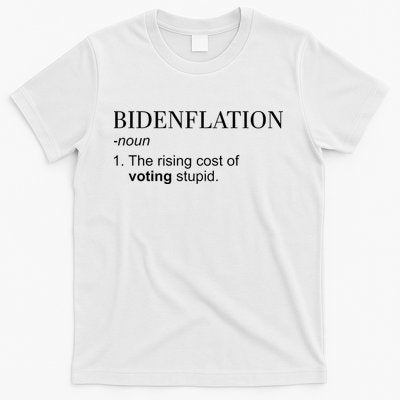 Bidenflation The Rising Cost Of Voting Stupid Biden Flation T-Shirt