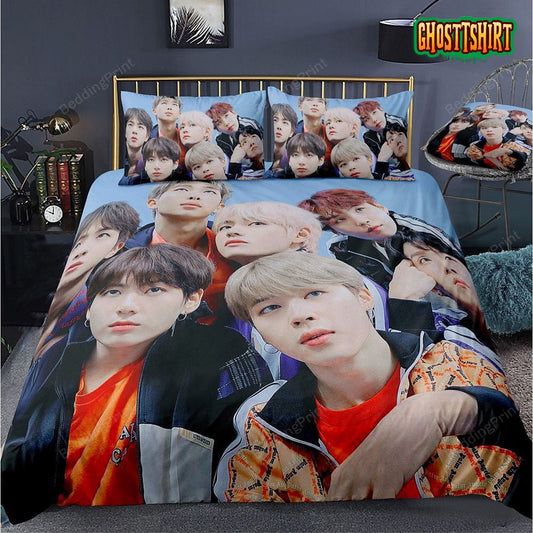 BTS Kpop Boygroup Bedding Set