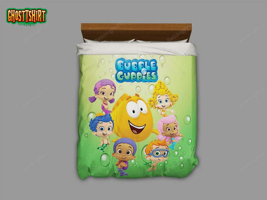 Bubble Guppies #002 Custom Bedding Set